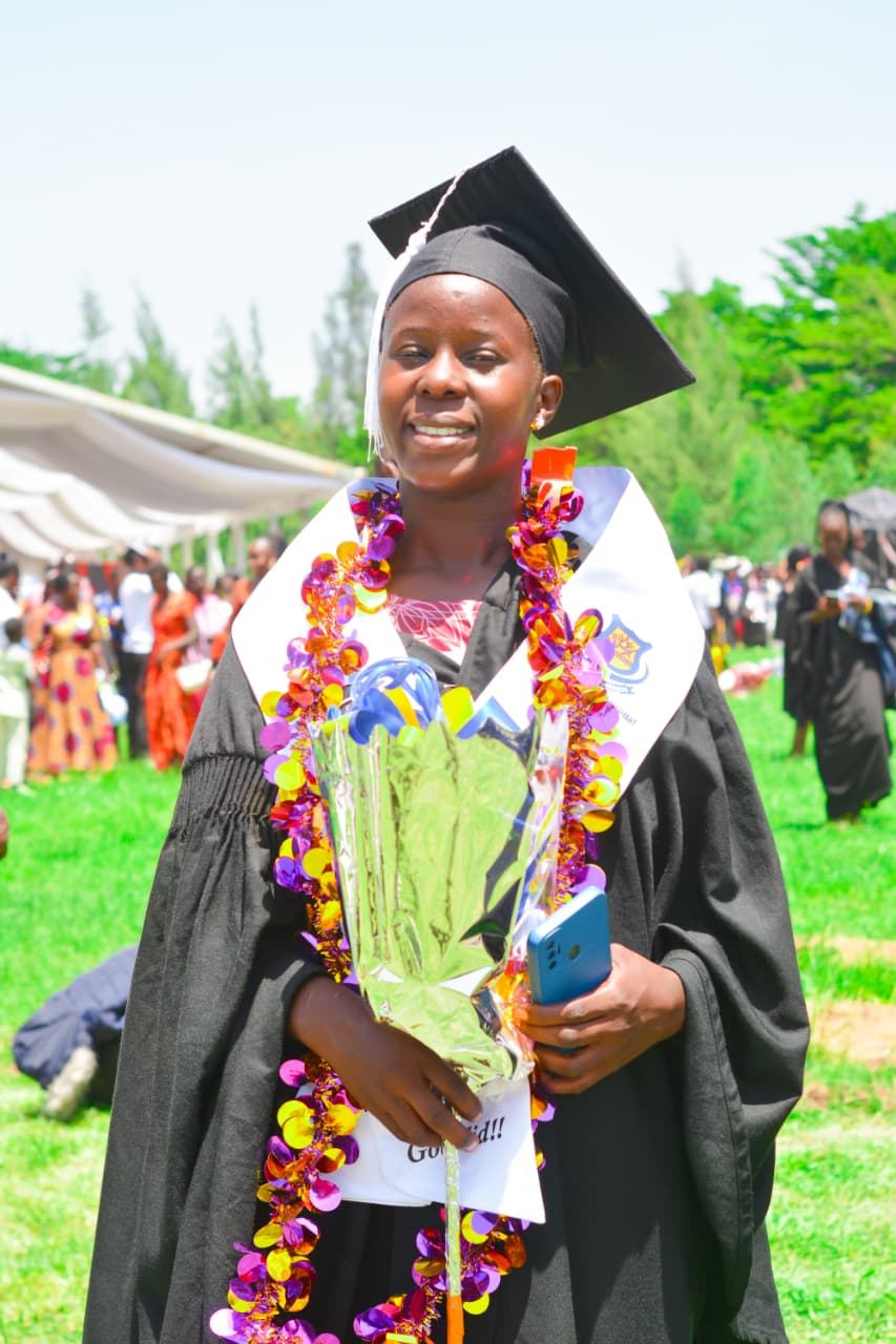A student supported by GNEF's Education & Skills Development program
